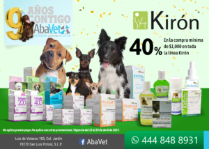 40% de descuento en toda la línea Kirón y sobre pronto pago.