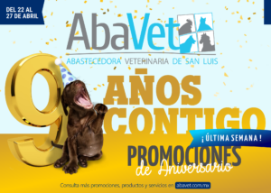 Promociones Última semana 9no Aniversario AbaVet