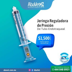 Jeringa Reguladora de Presión de Tubo Endotraqueal