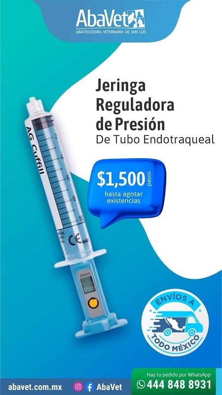 Jeringa Reguladora de Presión de Tubo Endotraqueal-min